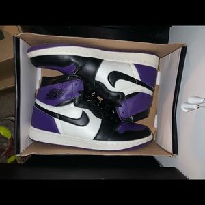 Court purple 1’s